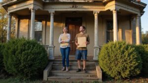 inherited home with debt