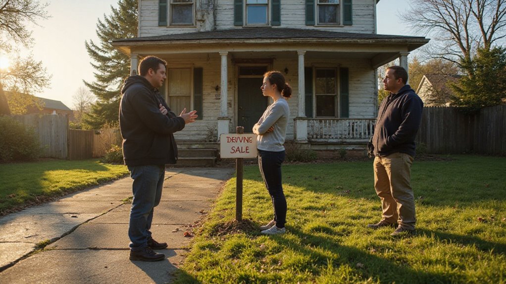 sibling disagreement over sale